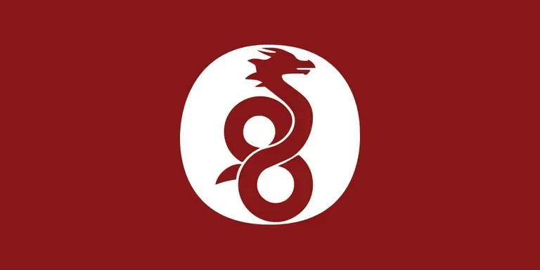 WireGuard-logoen, som forestiller en stilisert drage eller sjøorm formet som en «W». Figuren er tegnet med tykke, grønne linjer og har et moderne, minimalistisk uttrykk.